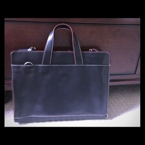 Lodis black briefcase